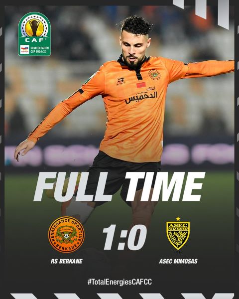 ¼ CCAF : La RSB demi-finaliste face au CS Constantine !