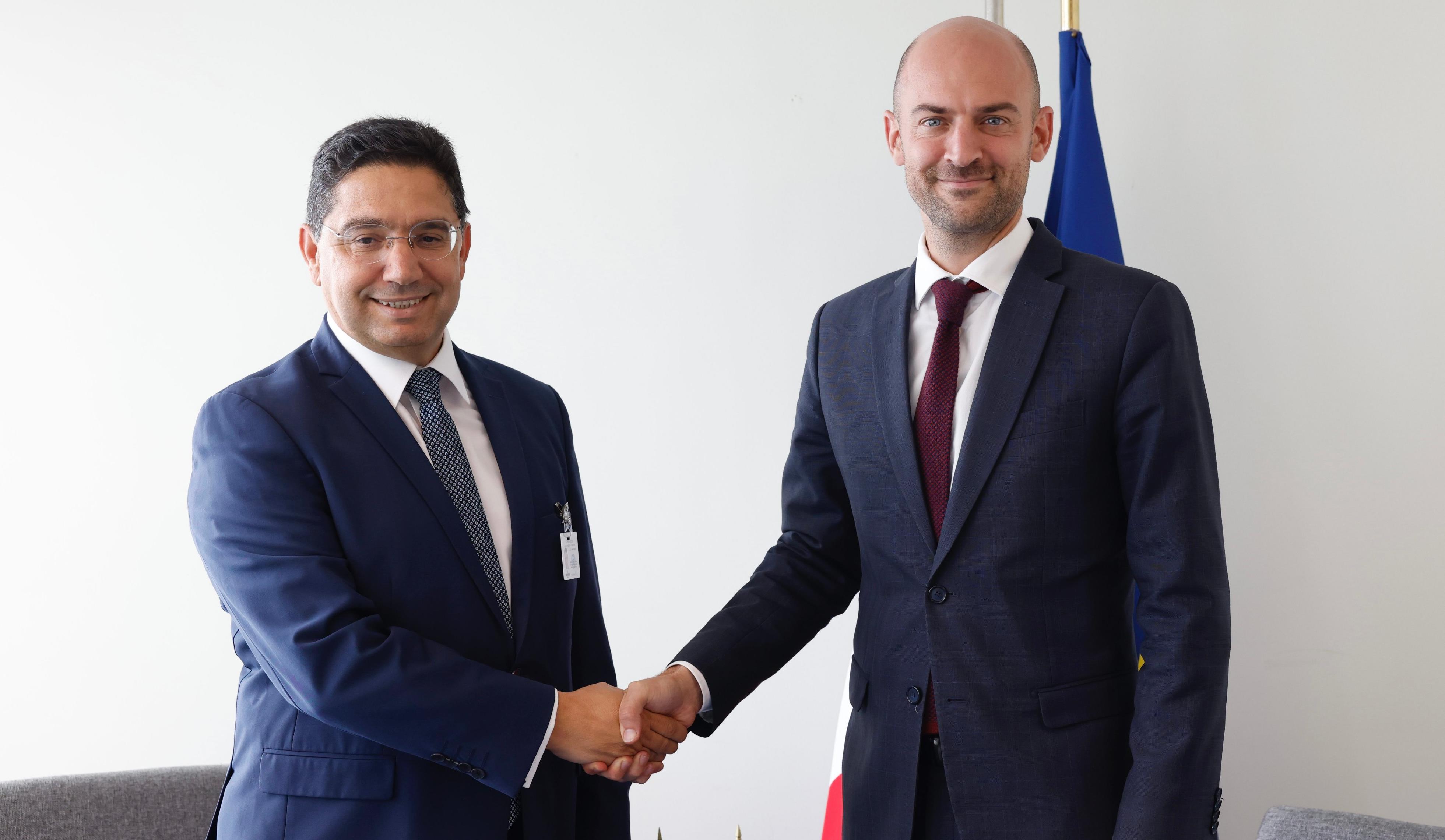 Nasser Bourita en visite de travail à Paris