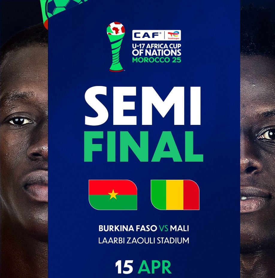 CAN U17 : Burkina Faso - Mali, l’autre demi-finale de la journée