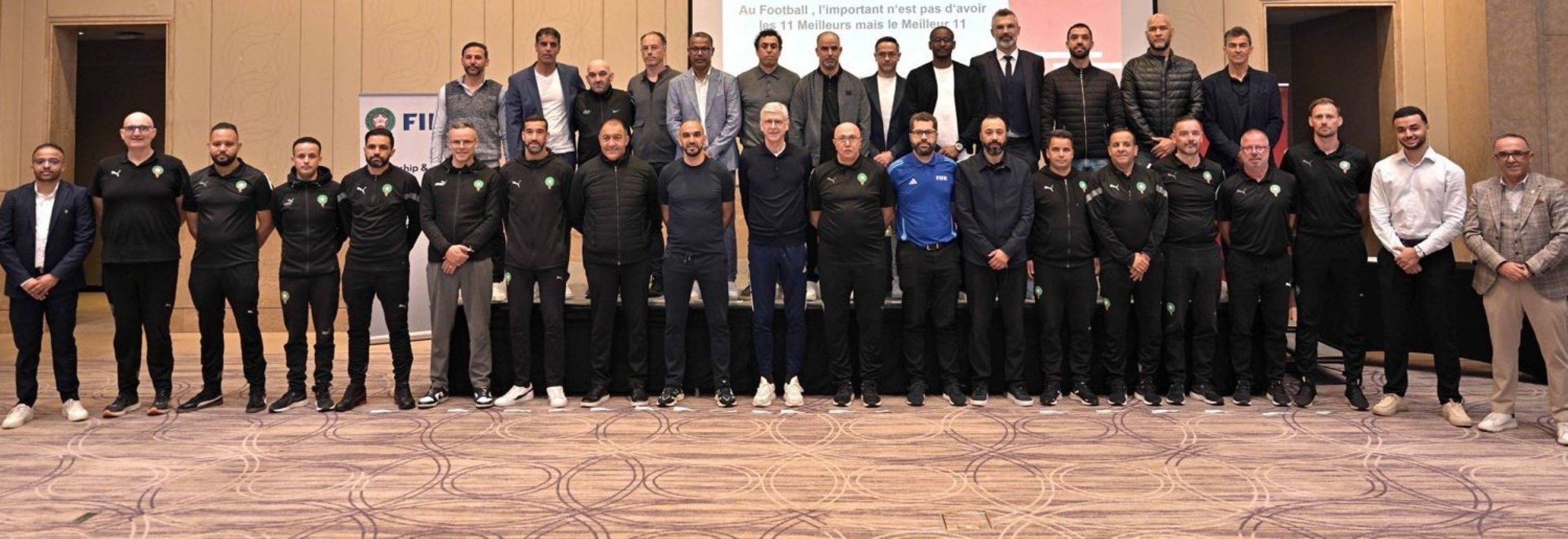 FIFA / FRMF : “Leadership et vision”, thème d’une rencontre animée par M. Arsène Wenger ce mardi à Casablanca