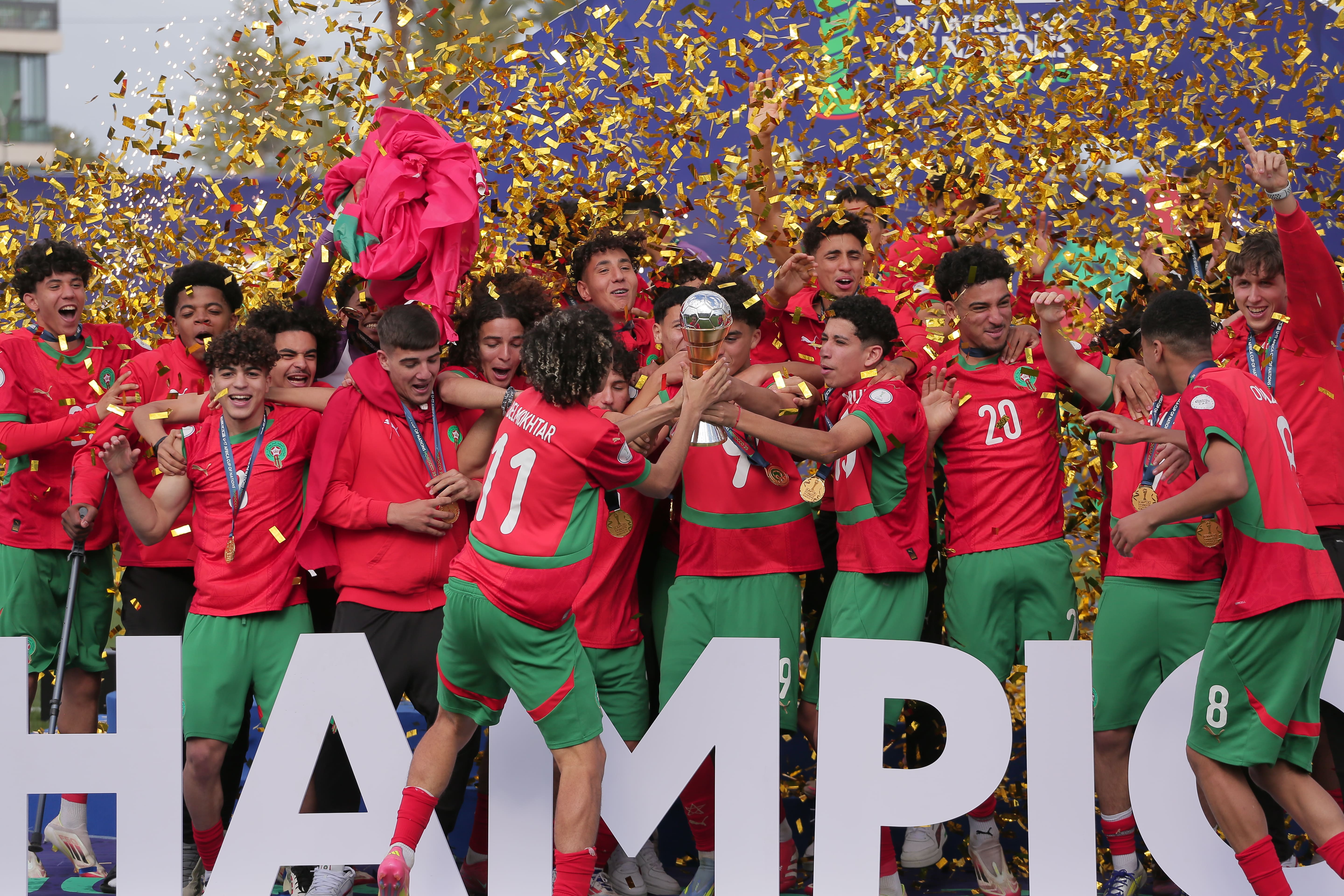 CAN U17 : Les Lionceaux de l’Atlas sur le toit de l’Afrique