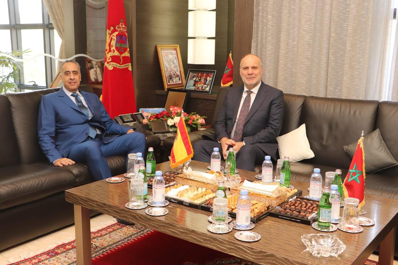 Hammouchi reçoit le responsable du renseignement à la Garde civile espagnole