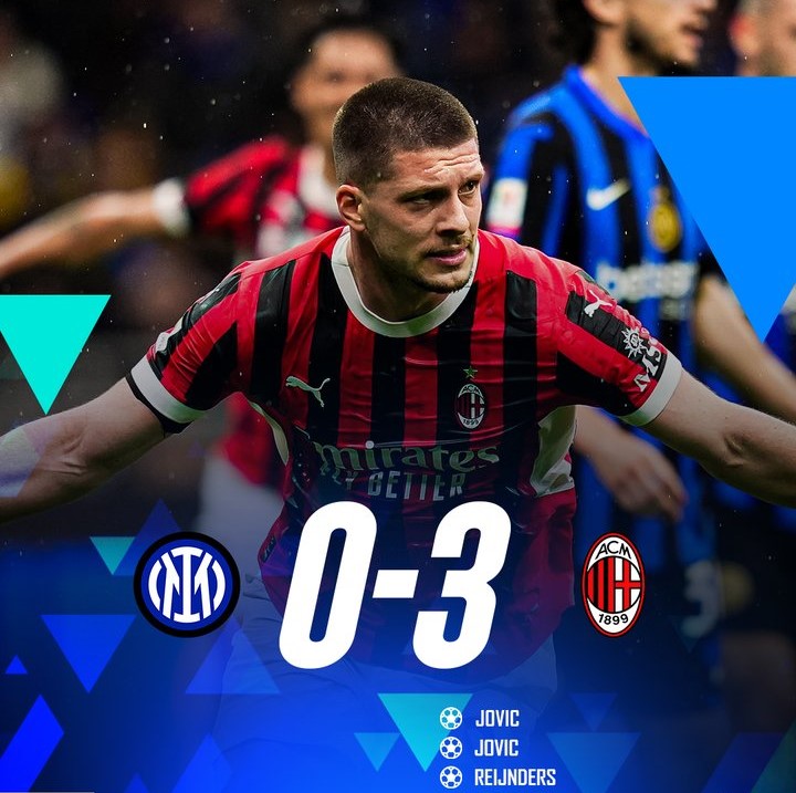 ½ Finale. Coupe d’Italie : L’AC humilie l’Inter