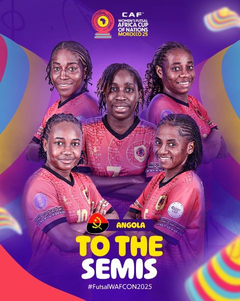 CAN(f). Futsal / J2 : L’Angola demi-finaliste !