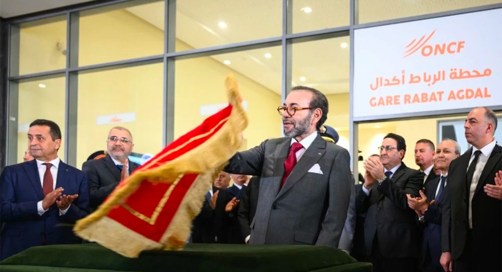 SM le Roi lance les travaux de réalisation de la Ligne à Grande Vitesse Kénitra-Marrakech