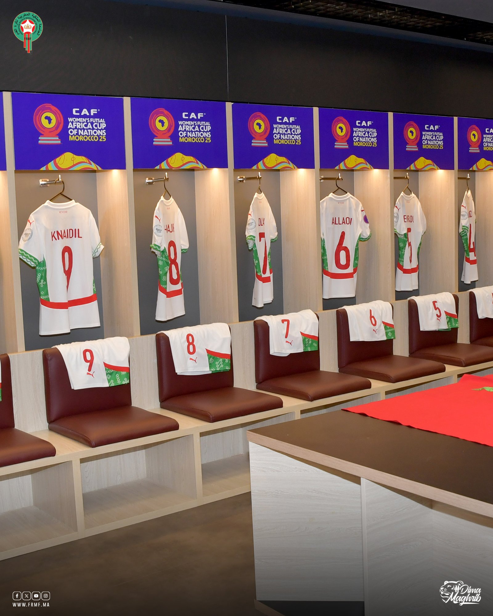 CAN (f) Futsal / Maroc-Cameroun : Le Cinq du coup d’envoi