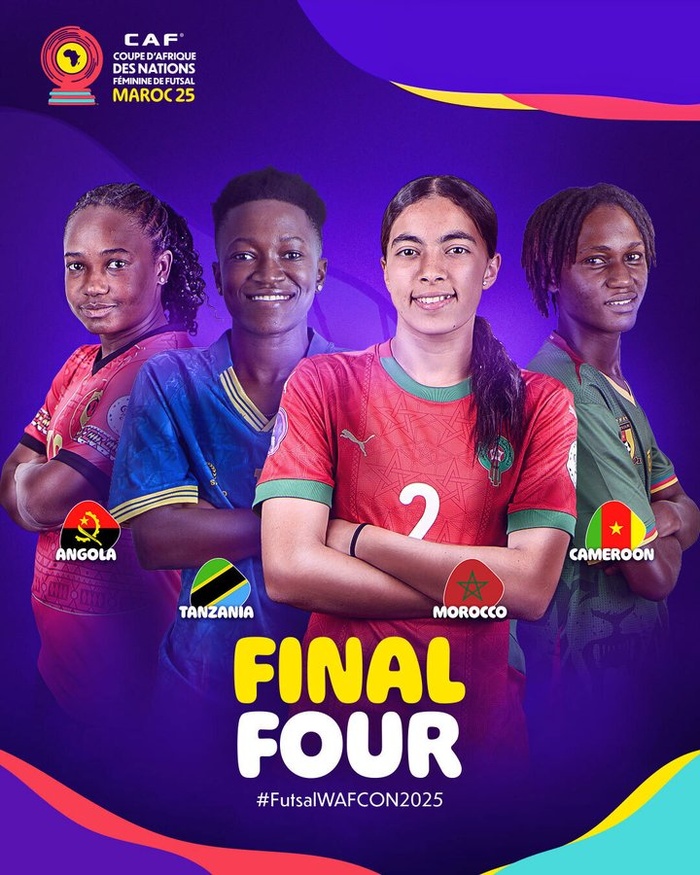 CAN (f) Futsal Maroc 25 : Quel adversaire pour le Maroc en demi-finale ?