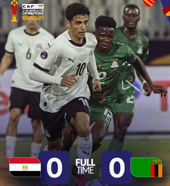 CAN U20 Egypte 25 : Les Pharaons juniors se compliquent la tâche !