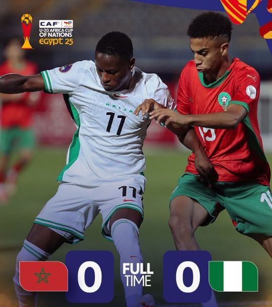 CAN Egypte U25 : Le Maroc et le Nigéria se quittent sur la parité au score