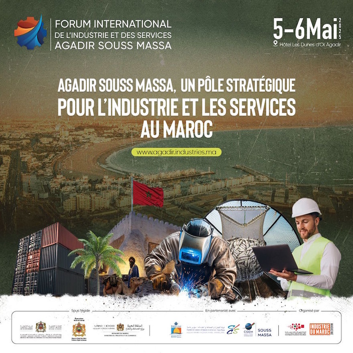 Agadir : Lancement du premier Forum International de l’Industrie et des Services
