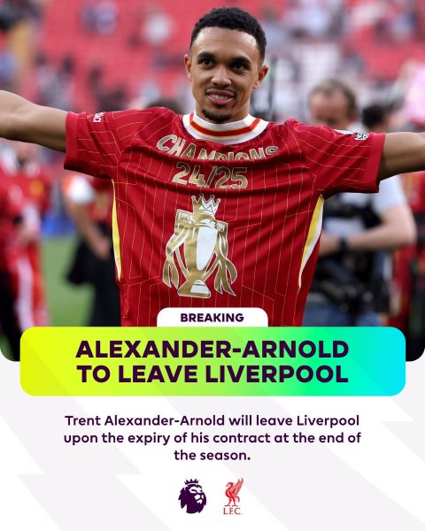Liverpool / Real : Trent Alexander-Arnold annonce officiellement quitter les Reds