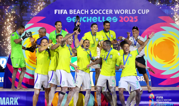 CDM Beach Soccer 25 : Brésil en Or, Biélorussie en Argent, Portugal en Bronze !