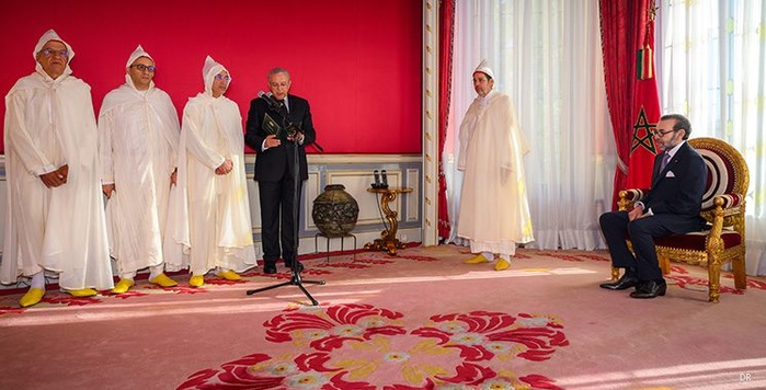 SM le Roi reçoit trois nouveaux membres du Conseil Supérieur du Pouvoir Judiciaire