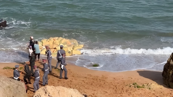 Safi : Saisie de 2 tonnes de cannabis au large de Lalla Fatma