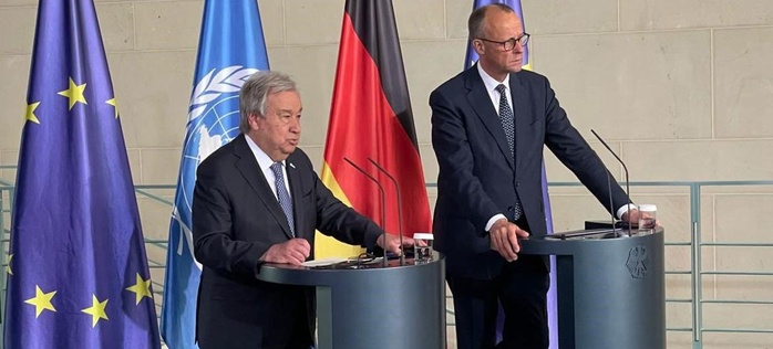 Guterres pour "un soutien politique en faveur de la paix"