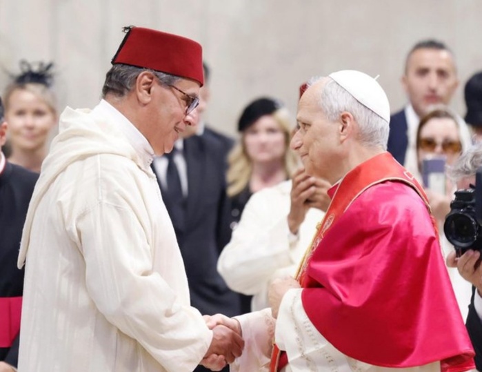 Akhannouch représente SM le Roi, Amir Al-Mouminine, à l'inauguration officielle du pontificat du Pape Léon XIV