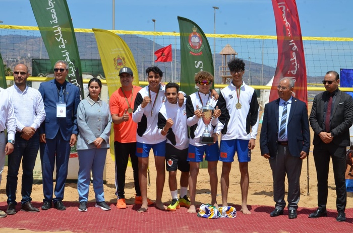 Beach-volley : Les vainqueurs du Championnat national scolaire récompensés