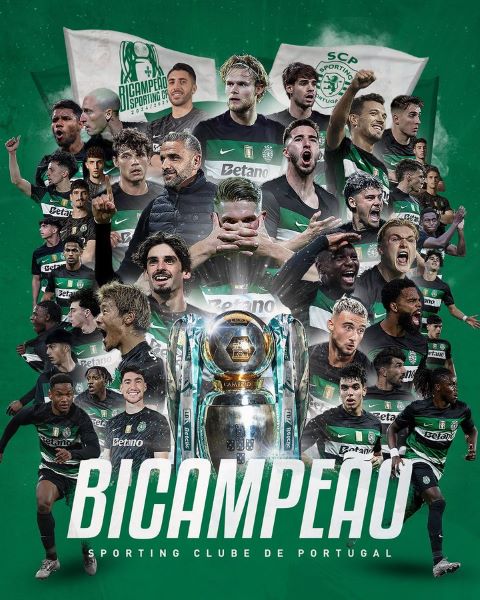 Liga Portugal : Sporting champion. Benfica dauphin !