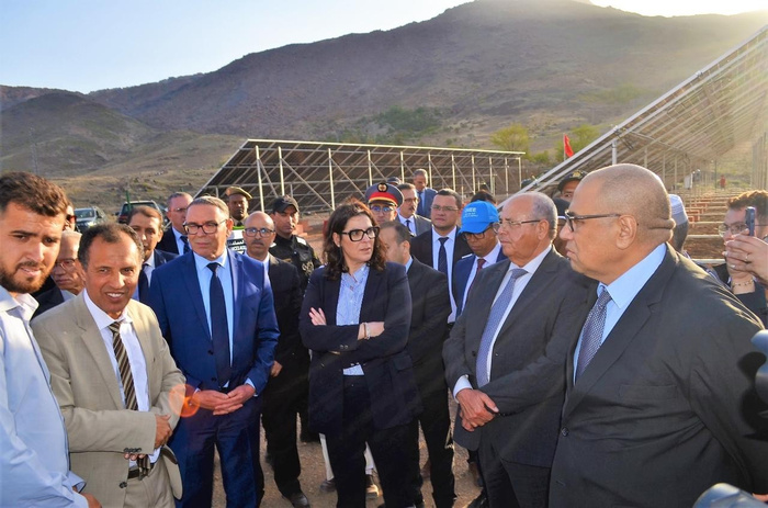 Ouarzazate/Tinghir : El Mansouri visite des projets "Daam Sakane" et lance des projets d'aménagement des centres ruraux