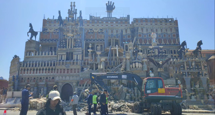 Salé : Les autorités démolissent la « Villa des Lions »