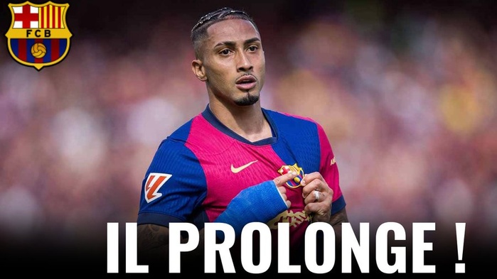 Barça : Raphinha satisfait !