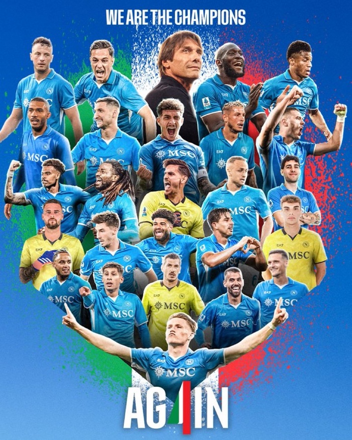 Série A : Le Napoli Champion 2025 !