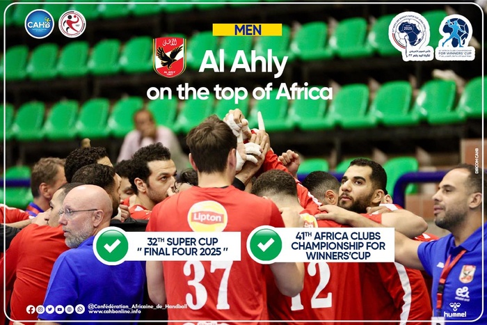 HB. 𝟒𝟏𝐞 𝐂𝐀𝐂𝐕𝐂 𝟐𝟓 : Al Ahly sur le toit de l’Afrique !