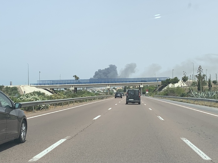 Aïn Atiq : Un gigantesque incendie ravage une usine