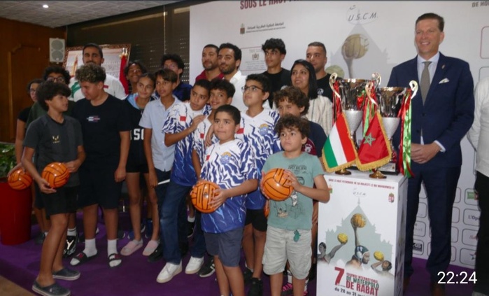 Water-polo / 7ème tournoi international de Rabat: Pleins feux sur la piscine de l'U.S.Cheminots !