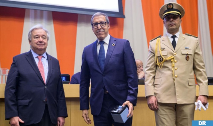 Antonio Guterres rend hommque à un Casque bleu des FAR mort au service