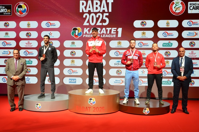 Karaté / Coupe Internationale Mohammed VI: Hamza Sam décroche le bronze en kumite