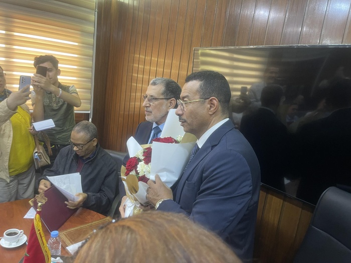 El Othmani pris pour cible par une poignée d'étudiants basistes lors d'une conférence à Tétouan