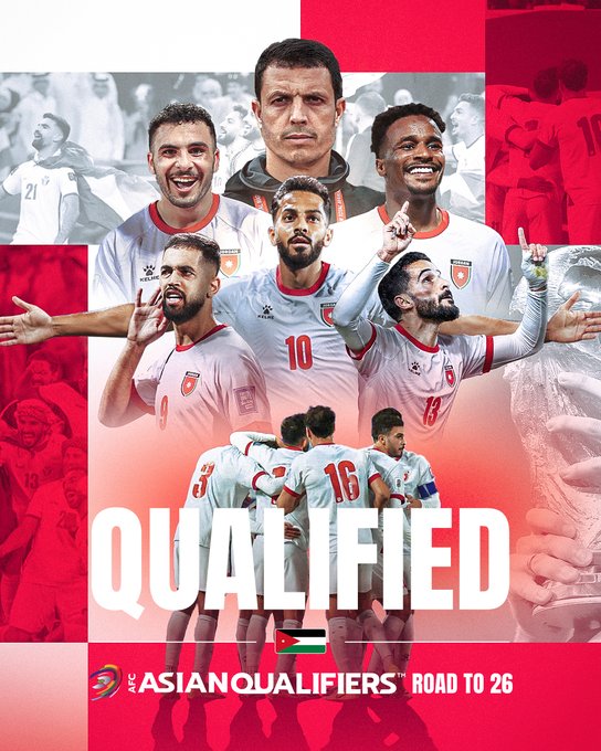 Q. CDM 26/ Asie : La Jordanie de Sellami qualifiée !