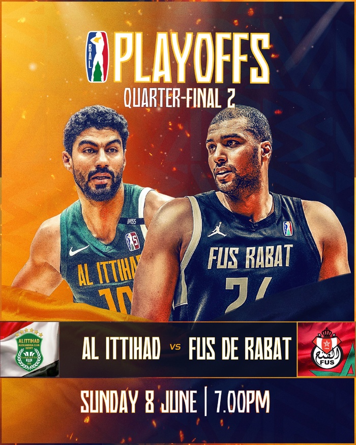 Basketball Africa League 2025 / Quart de finale : Mission très délicate pour le FUS ce dimanche !