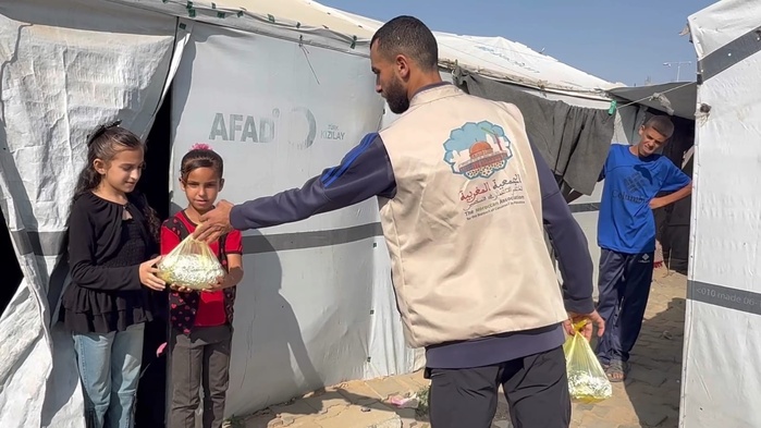 Aïd al-Adha 2025 : Solidarité marocaine en action à Gaza