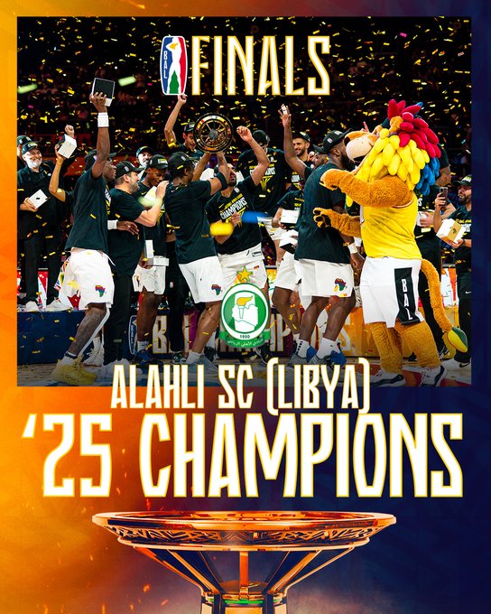 Finale BAL 2025 : Al Ahli de Tripoli sacré champion !