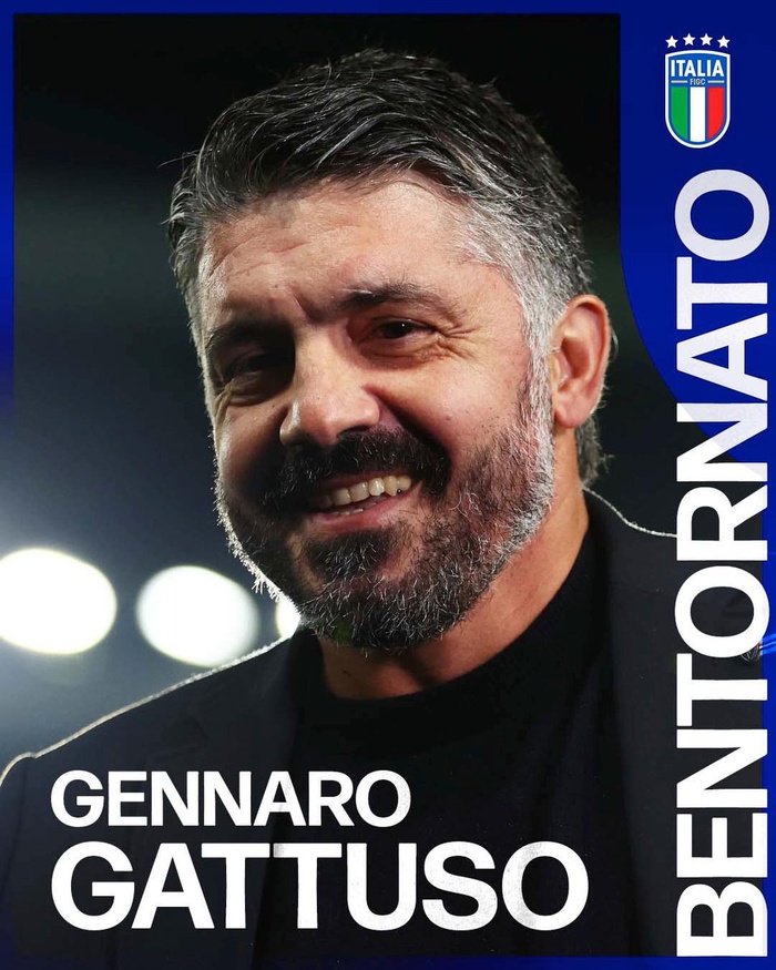 Italie : Gennaro Gattuso nommé sélectionneur de la Squadra Azzurra