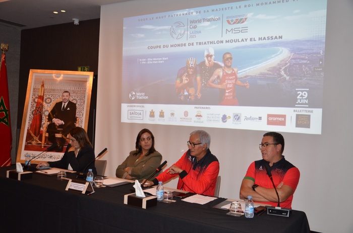 Triathlon: 140 participants à la Coupe du monde Moulay El Hassan