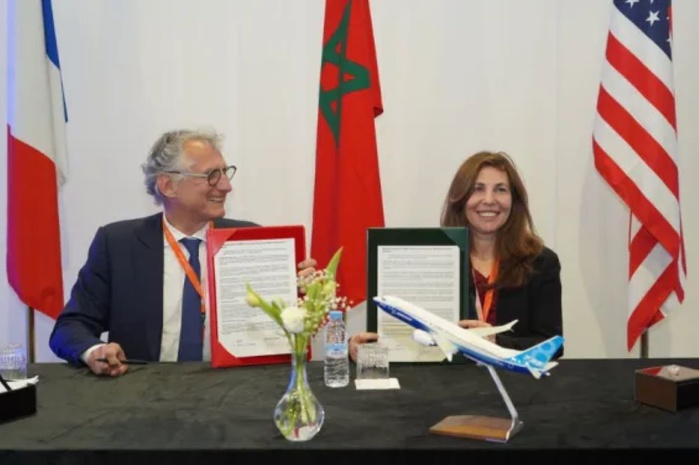Le Bourget : Figeac Aero et Boeing officialisent leur partenariat au Maroc