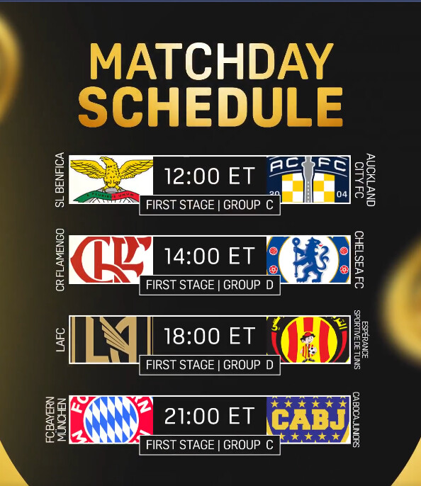 CDM (Clubs 25) : Soirée de gala et Bayern-Boca en apothéose après minuit !