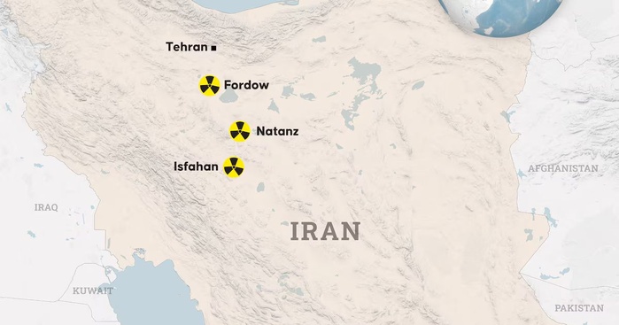 Les Etats-Unis ont frappé des sites nucléaires clés en Iran