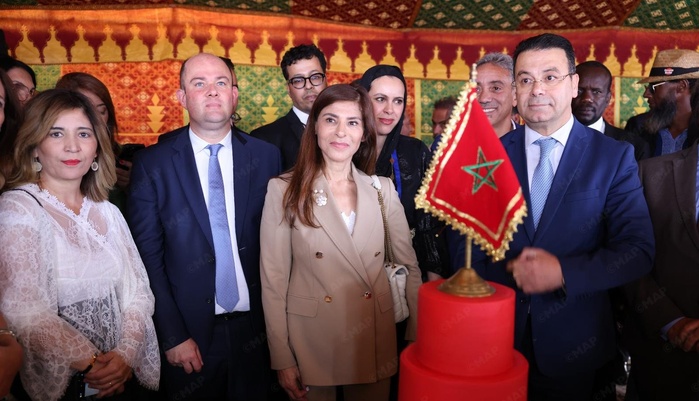 Inauguration du Consulat général du Maroc à Mantes-la-Jolie en région parisienne