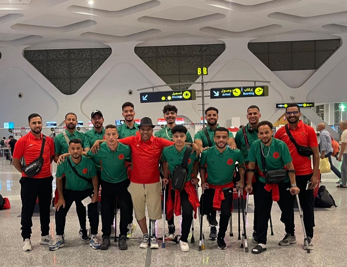 Foot pour amputés : L’Equipe nationale en route pour l’Amp Futbol Cup 2025 de Varsovie