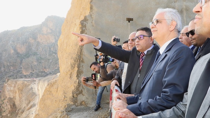 Gestion de l’eau : Nizar Baraka suit l’avancement des chantiers à Al Haouz