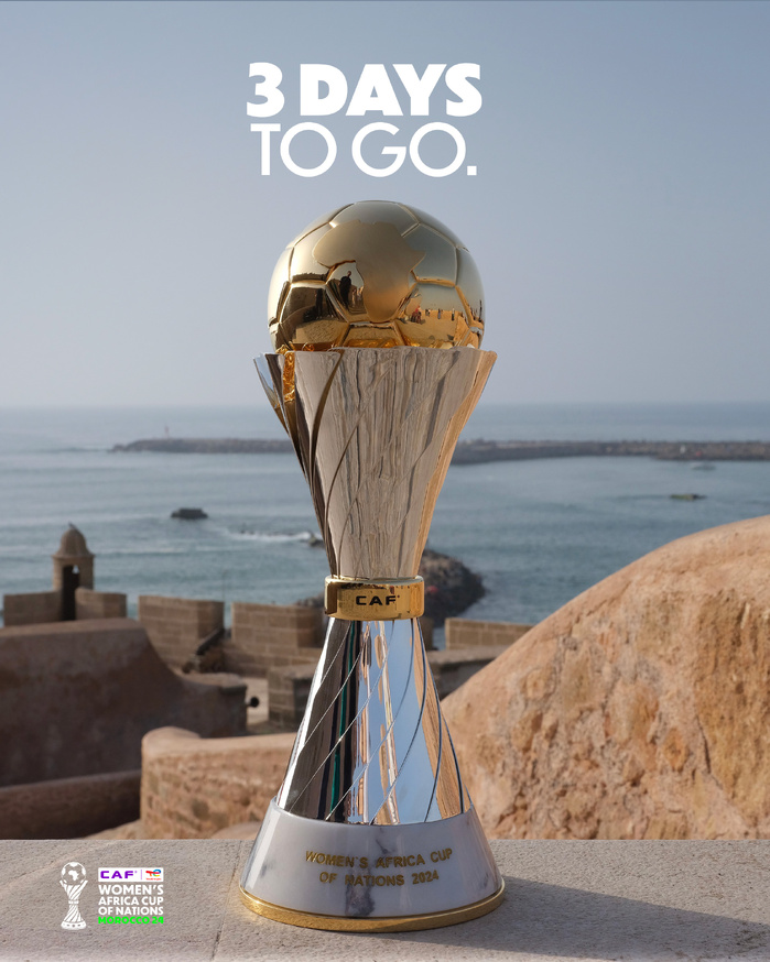 CAN (F) Maroc 2024 : Le nouveau trophée dévoilé !