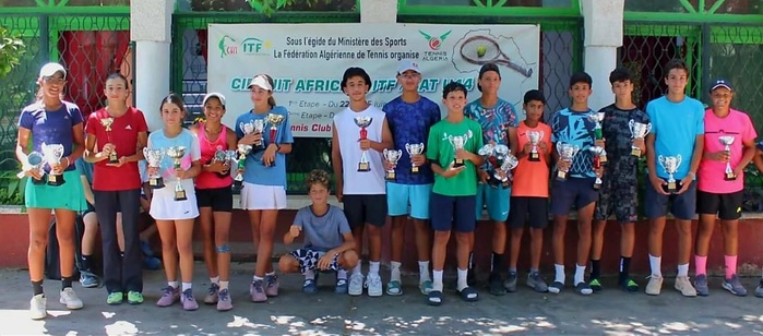 ​Tennis/ Au circuit ITF/CAT des U14… Très belle prestation des nationaux !