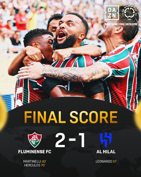 CDM Clubs: Fluminese met fin au rêve d'Al Hilal et rejoint les demi-finales !