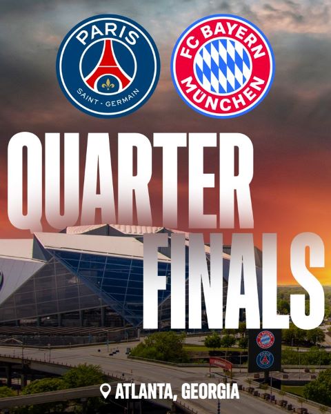 CDM Clubs : PSG - Bayern, un quart de finale au sommet à Atlanta