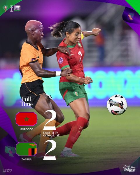 CAN (f) Maroc 24 : Les Lionnes arrachent le nul face à la Zambie dans la douleur