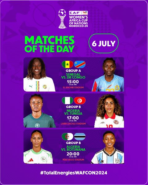 CAN Féminine 2024 : Cet après-midi, Sénégal-RDC intéresse les Lionnes de l’Atlas
